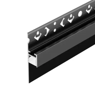 Arlight Профиль ARH-PLINTUS-FANTOM-2000 BLACK Алюминий 038550