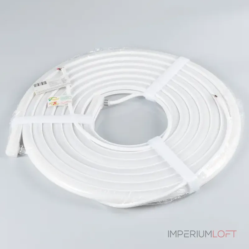 Светодиодная лента герметичная MOONLIGHT-TOP-A140-16x15mm 24V Warm3500 (9.6W/m, IP65, 2835, 5m, wire x1, Вывод вниз) Arlight 038604