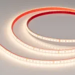 Светодиодная лента герметичная RTW-PR-A128-10mm 24V Warm3000 (9.6W/m, IP66, 2835, 5m, высок.эфф.150 лм/Вт) Arlight 038739