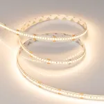 Светодиодная лента RT-A240-10mm 24V Warm2700 (22W/m, IP20, 2835, 5m, высок.эфф.150 лм/Вт) Arlight 038746