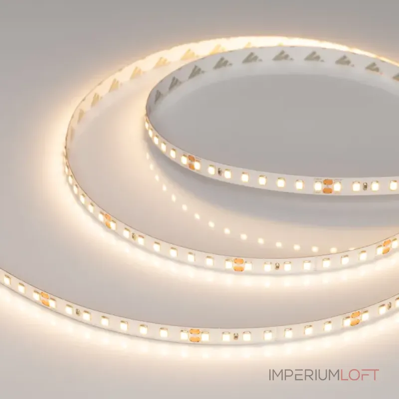 Светодиодная лента RT-A128-8mm 24V Warm2700 (10W/m, IP20, 5m, высок.эфф.150 лм/Вт) Arlight 038759(1) Светодиодная лента RT-A128-8mm 24V Warm2700 (10W/m, IP20, 5m, высок.эфф.150 лм/Вт) Arlight 038759(1)