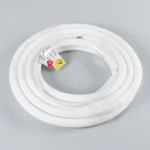 Светодиодная лента герметичная MOONLIGHT-TOP-A336-D18mm 24V Warm2300 360deg (14.4W/m, IP65, 2835, 5m, wire x1, Вывод прямой) Arlight 038761