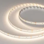 Светодиодная лента RT-A192-10mm 24V Warm3500 (17.6W/m, IP20, 2835, 5m, высок.эфф.150 лм/Вт) Arlight 038774