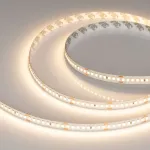 Светодиодная лента RT-A192-10mm 24V Warm3000 (17.6W/m, IP20, 2835, 5m, высок.эфф.150 лм/Вт) Arlight 038775