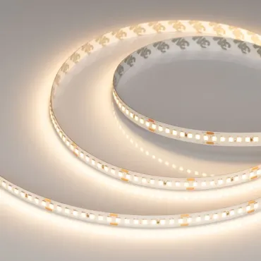 Светодиодная лента RT-A192-10mm 24V Warm3000 (17.6W/m, IP20, 2835, 5m, высок.эфф.150 лм/Вт) Arlight 038775