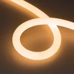 Светодиодная лента герметичная MOONLIGHT-SIDE-FP-X1088-D25mm 24V Warm2300 (20W/m, IP65, 5m, wire x1, Вывод боковой) Arlight 038870