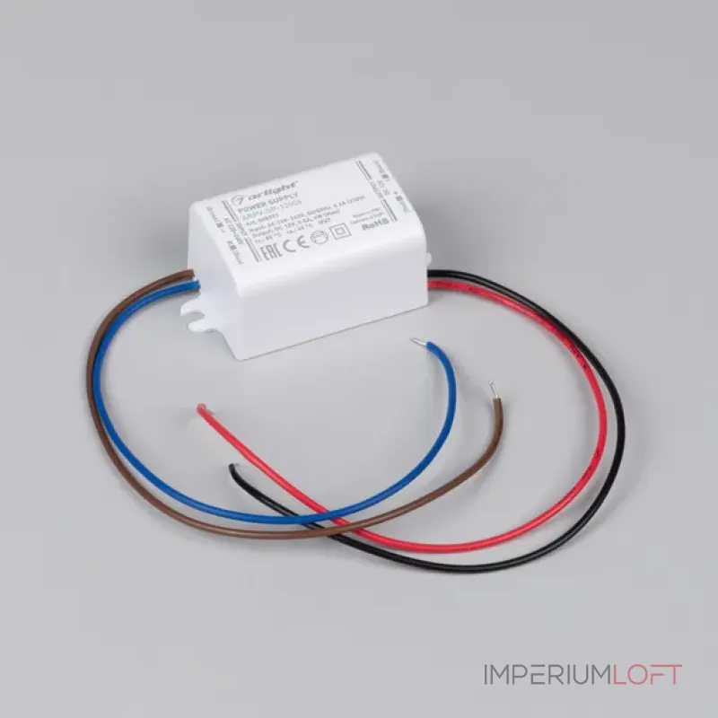 Блок питания ARPV-SP-12006 (12V, 0.5A, 6W, IP67) Arlight 038977