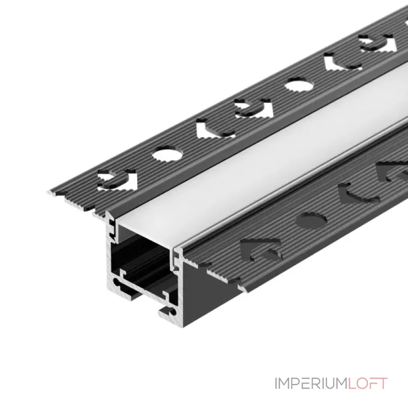 Профиль для светодиодной ленты SL-LINIA20-FANTOM-2500 BLACK Arlight 039071 Профиль для светодиодной ленты SL-LINIA20-FANTOM-2500 BLACK Arlight 039071