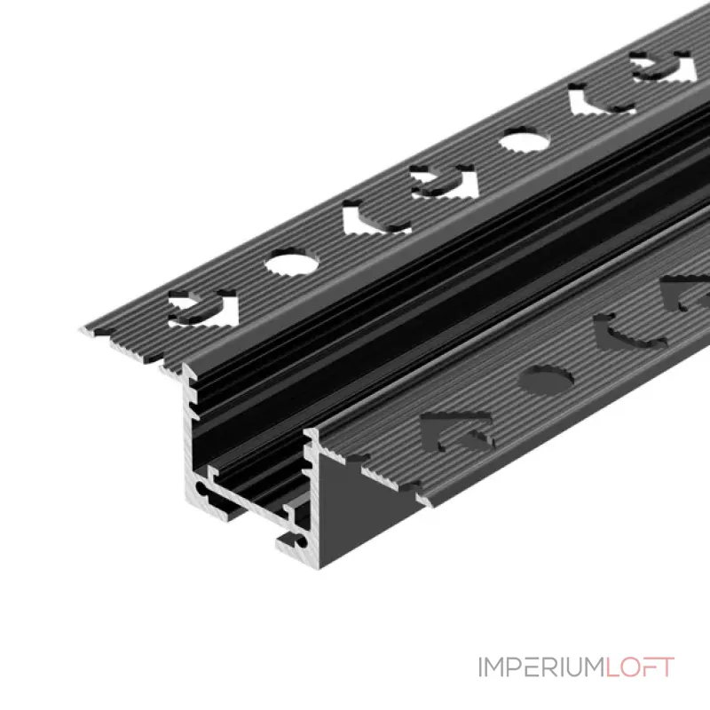 Профиль для светодиодной ленты SL-LINIA20-FANTOM-2500 BLACK Arlight 039071 Профиль для светодиодной ленты SL-LINIA20-FANTOM-2500 BLACK Arlight 039071