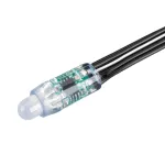 Герметичный управляемый модуль DMX-UVR-D12 5V RGB (0.3W, IP67, 90deg) Arlight 039171