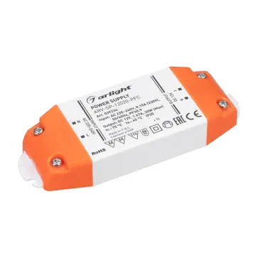 Блок питания ARV-SP-12020-PFC (12V, 1.67A, 20W, IP20) Arlight 039234