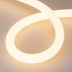 Светодиодная лента герметичная MOONLIGHT-SIDE-A336-D40mm 24V Warm2400 360deg (15W/m, IP65, 2835, 5m, wire x1, Вывод боковой) Arlight 039321