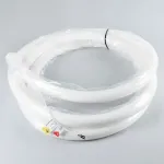 Светодиодная лента герметичная MOONLIGHT-SIDE-A336-D40mm 24V Warm2400 360deg (15W/m, IP65, 2835, 5m, wire x1, Вывод боковой) Arlight 039321