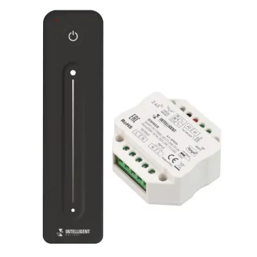 Arlight INTELLIGENT ARLIGHT Диммер SMART-SET-TRIAC-601-72-DIM-PD-IN Black 230В 1x1.5A ПДУ LINE TY 2.4G IARL IP20 039331