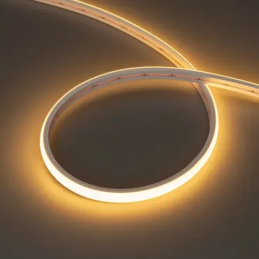Светодиодная лента герметичная MOONLIGHT-TOP-X320-11x7mm 24V Warm2700 (10W/m, IP65, CSP, 5m, wire x2) Arlight 039445