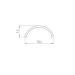 Рассеиватель ROUND-D20-2000 OPAL-PM Arlight 039490
