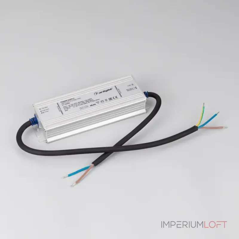 Блок питания ARPJ-LG-2141050-PFC (150W, 95-214V, 0.5-1.05A, IP67) Arlight 039540