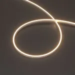 Светодиодная лента герметичная MOONLIGHT-SIDE-M196-03x06mm 24V Warm3000 (7.2W/m, IP54, 2216, 5m, wire x2, Вывод прямой) Arlight 039566