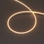 Светодиодная лента герметичная MOONLIGHT-SIDE-M196-03x06mm 24V Warm2300 (7.2W/m, IP54, 2216, 5m, wire x2, Вывод прямой) Arlight 039568