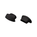Заглушка ARH-BENT-W11 BLACK с отверстием Arlight 039584