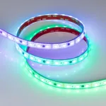Светодиодная лента герметичная SPI-PS-B60-12mm 12V RGB-PX3-BPT (12W/m, IP67, 5060, 5m, бегущий огонь) Arlight 039599