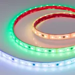 Светодиодная лента герметичная SPI-PS-B60-12mm 12V RGB-PX3-BPT (12W/m, IP67, 5060, 5m, бегущий огонь) Arlight 039599