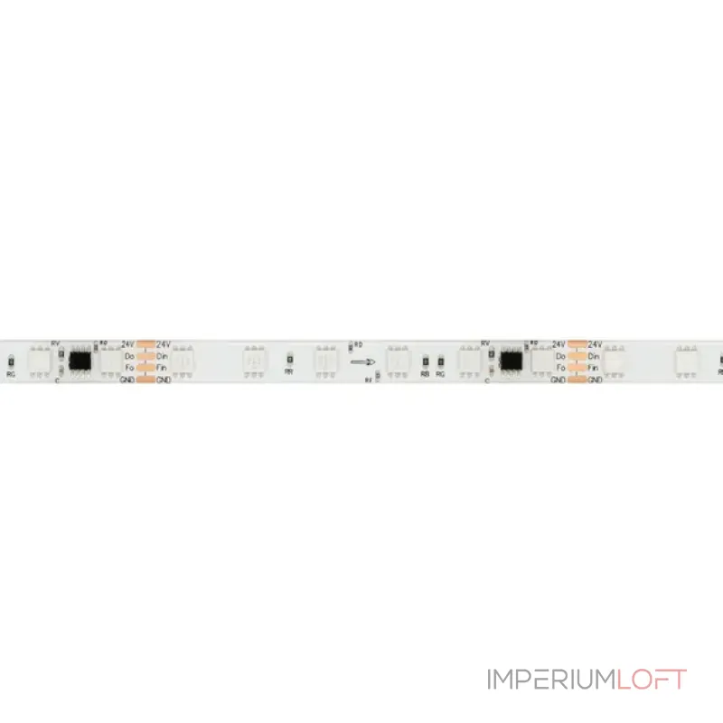 Светодиодная лента герметичная SPI-SE-B60-10mm 24V RGB-PX6-BPT (12W/m, IP65, 5060, 5m, бегущий огонь) Arlight 039601