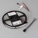 Светодиодная лента герметичная DMX-SE-B60-10mm 24V RGB-PX6 (14W/m, IP65, 5060, 5m) Arlight 039607