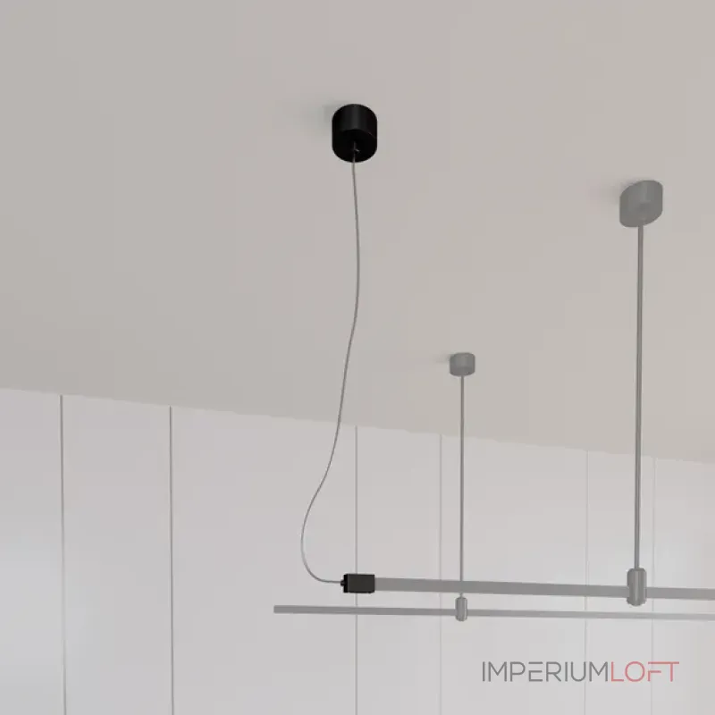 Потолочная чаша с питанием ART-APRIORI-CANOPY-SIDE-L1500-POWER (BK) Arlight APRIORI 39642