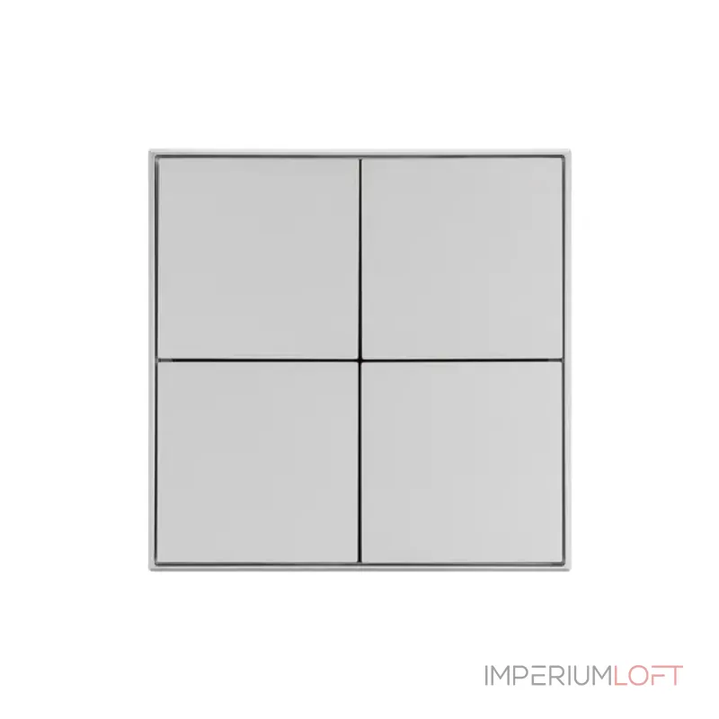 Кнопочная панель KNX-304-23-IN Silver (BUS, Frame, IARL, IP20) Arlight 039666