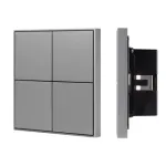 Кнопочная панель KNX-304-23-IN Silver (BUS, Frame, IARL, IP20) Arlight 039666