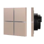 Сенсорная панель KNX-304-13-IN Champagne (BUS, Frameless, IARL, IP20) Arlight 039670