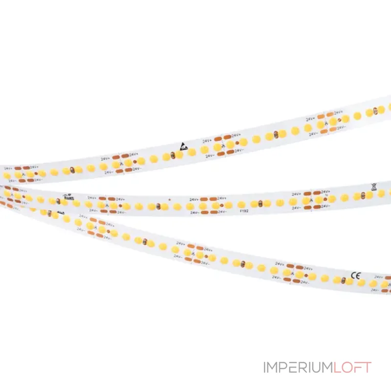 Светодиодная лента DOT-X192-10mm 24V Warm3000 (16W/m, IP20, 5m) Arlight 040237