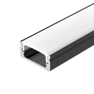 Arlight Профиль LINE-1708-2000 ANOD BLACK Алюминий 040299