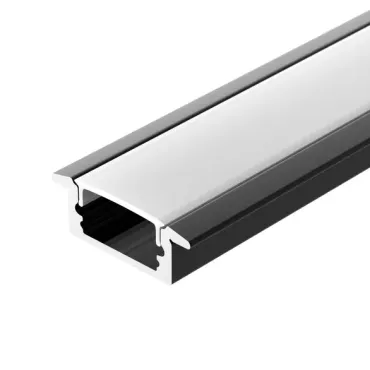 Arlight Профиль LINE-2308-F-2000 ANOD BLACK Алюминий 040301 Arlight Профиль LINE-2308-F-2000 ANOD BLACK Алюминий 040301