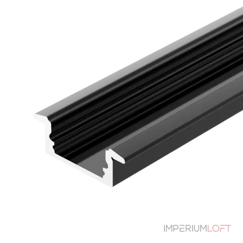 Профиль для светодиодной ленты LINE-2308-F-2000 ANOD BLACK Arlight 040301