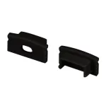 Заглушка LINE-1708 BLACK с отверстием Arlight 040315