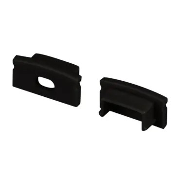 Заглушка LINE-1708 BLACK с отверстием Arlight 040315