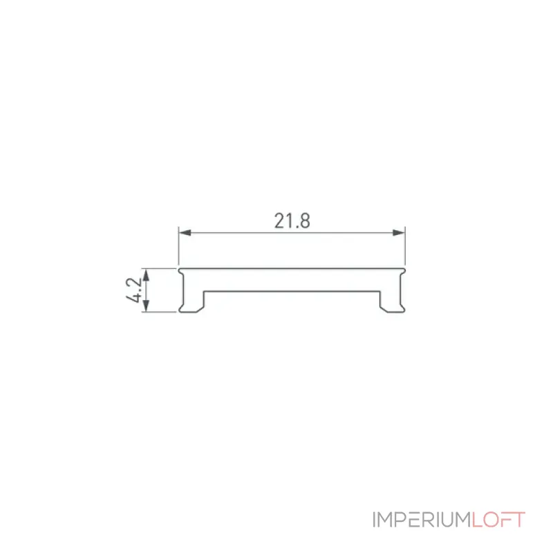 Рассеиватель FANTOM-W23-5000 SILICONE  Arlight 040482