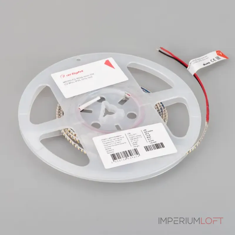 Светодиодная лента MICROLED-M266-4mm 24V Warm3500 (12W/m, IP20, 2216, 5m, узкая) Arlight 040539 Светодиодная лента MICROLED-M266-4mm 24V Warm3500 (12W/m, IP20, 2216, 5m, узкая) Arlight 040539