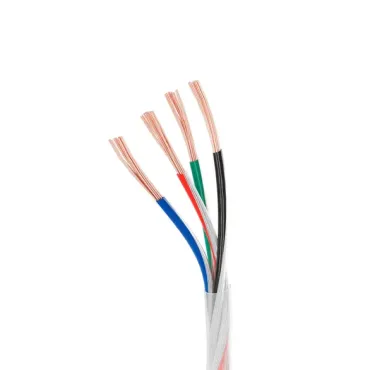 Провод питания ARL-20AWG-CLEAR-4Wire-CU-Double (4x0.75mm) Arlight 040594