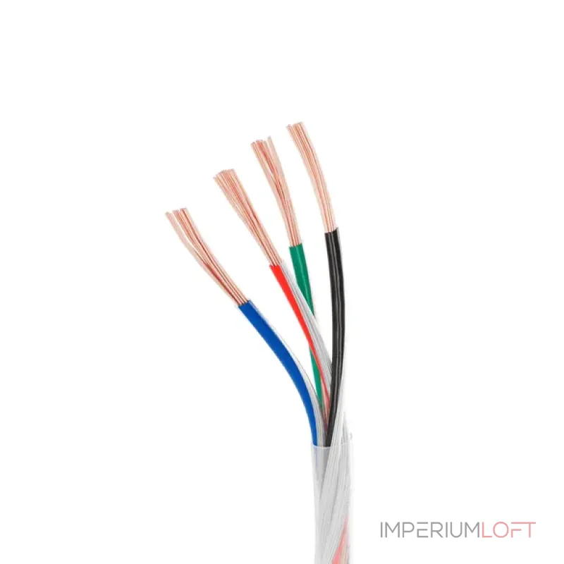 Провод питания ARL-20AWG-CLEAR-4Wire-CU-Double (4x0.75mm) Arlight 040594 Провод питания ARL-20AWG-CLEAR-4Wire-CU-Double (4x0.75mm) Arlight 040594