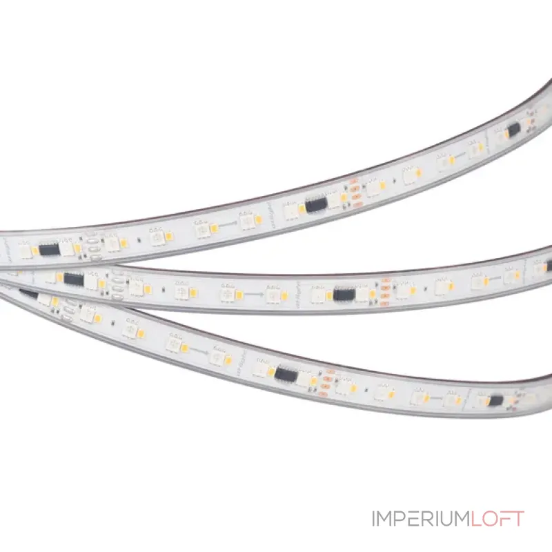 Светодиодная лента герметичная SPI-P-BA120-14mm 24V RGBW-Day-PX6-BPT (16W/m, IP66, 5060/2835, 5m, бегущий огонь) Arlight 040623
