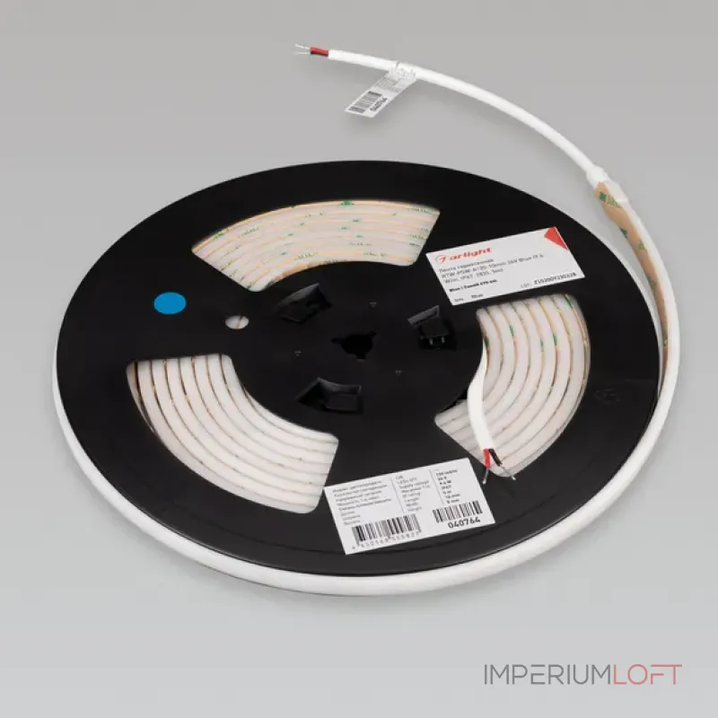 Светодиодная лента герметичная RTW-PSW-A120-10mm 24V Blue (9.6W/m, IP67, 2835, 5m) Arlight 040764 Светодиодная лента герметичная RTW-PSW-A120-10mm 24V Blue (9.6W/m, IP67, 2835, 5m) Arlight 040764
