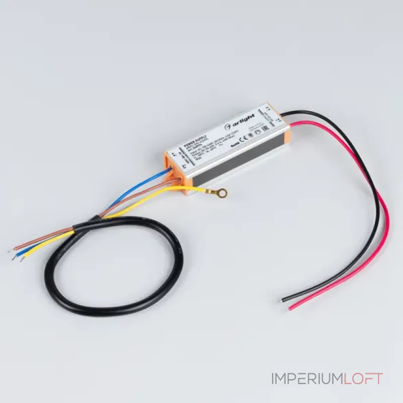 Блок питания ARPJ-SN-42600 (24W, 23-42V, 600mA, IP65) Arlight 040796 Блок питания ARPJ-SN-42600 (24W, 23-42V, 600mA, IP65) Arlight 040796