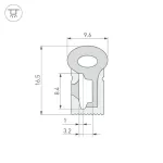 Гибкий профиль WPH-FLEX-0817-SIDE-S8-10m WHITE Arlight 040827