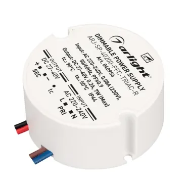 Arlight Блок питания ARJ-SP-40200-PFC-TRIAC-R 7Вт 27-40В 200mA IP44 040956