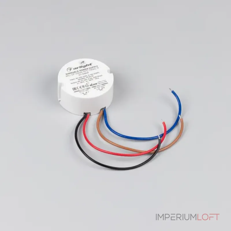 Блок питания ARJ-SP-40600-PFC-TRIAC-R (24W, 27-40V, 600mA, IP44) Arlight 040965