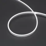 Светодиодная лента герметичная MOONLIGHT-SIDE-A168-4x10mm 24V White6000 (7.2W/m, IP65, 5m, wire x2, Вывод прямой) Arlight 040993