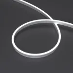 Светодиодная лента герметичная MOONLIGHT-SIDE-A120-06x12mm 24V White6000 (9.6W/m, IP65, 5m, wire x2, Вывод прямой) Arlight 041033